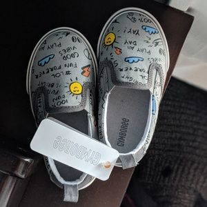 Gymboree toddler boys slip on sneakers